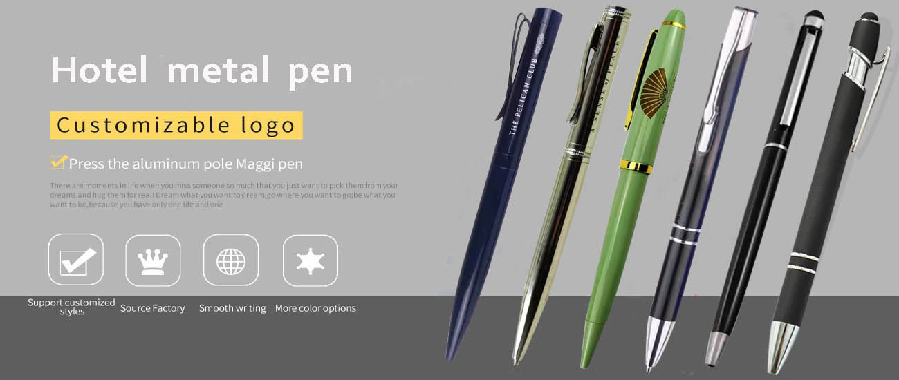 hotel metal pens